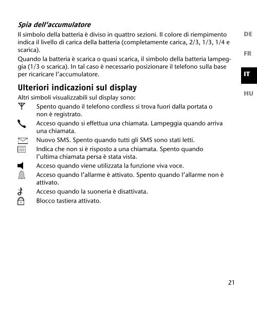 Design DECT Telefon mit 2 Mobilteilen ... - Medion