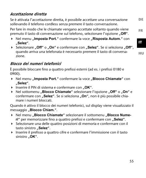 Design DECT Telefon mit 2 Mobilteilen ... - Medion