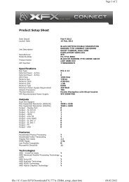 Product Setup Sheet Page 1 of 2 09.02.2012 file:///C:/Users/XFX ...