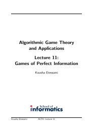 Games of Perfect Information