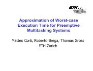 Approximation of Worst-case Execution Time for Preemptive ...