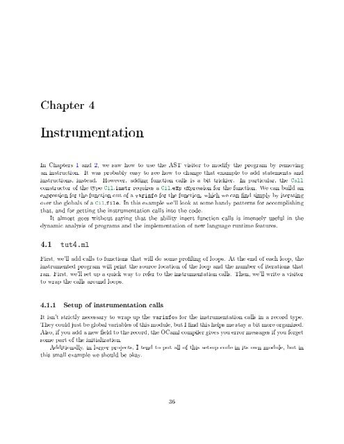 A CIL Tutorial - Department of Computer Science - ETH ZÃ¼rich