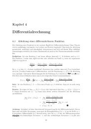 Differentialrechnung