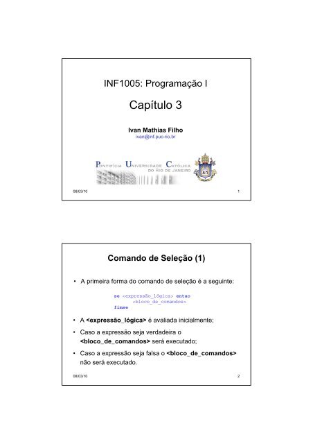 Capítulo 3 - PUC-Rio