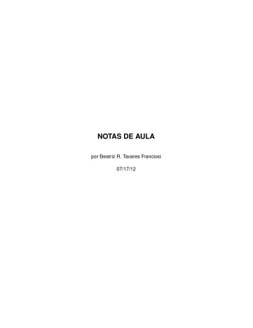 NOTAS DE AULA