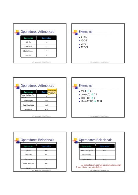 Introdução à Linguagem C - pucrs