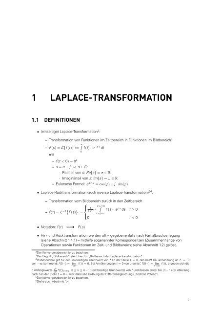 1 laplace-transformation