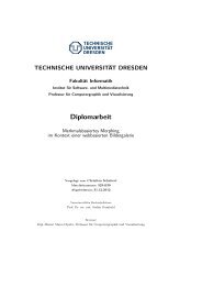Diplomarbeit - Faculty of Computer Science - Technische Universität ...