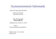 Systemorientierte Informatik