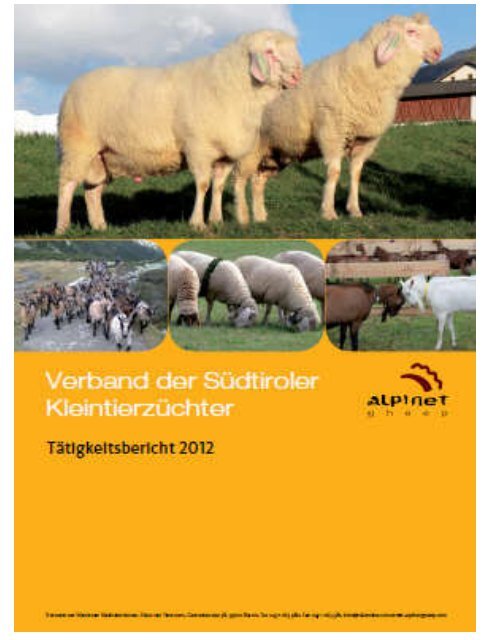 Tätigkeitsbericht 2012 - ALPINETGHEEP