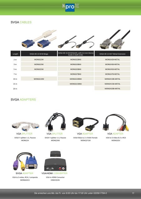 Kabel & Adapter