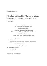 High-Power Comb-Line Filter Architectures for Switched-Mode RF ...