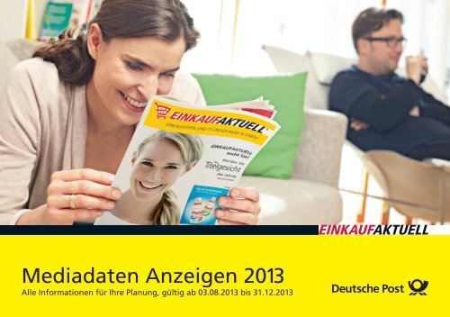 Mediadaten Anzeigen 2013 - Deutsche Post