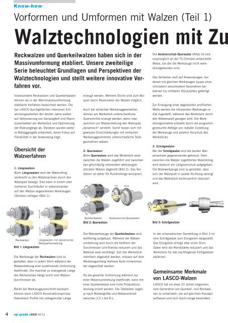 upgrade no. 30 - LASCO Umformtechnik GmbH