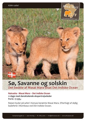 Sø, Savanne og solskin