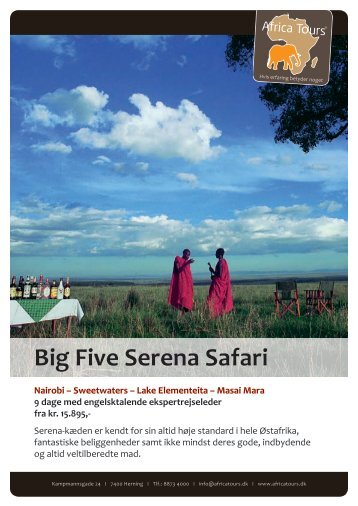 Big Five Serena Safari