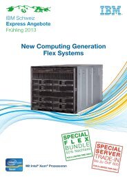 New Computing Generation Flex Systems - IBM