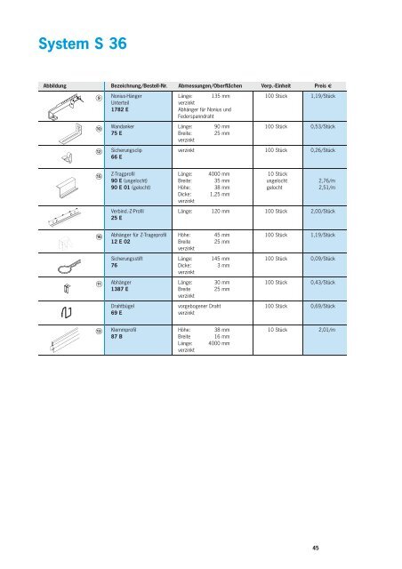 OWAtecta ® Preisliste 1/2013 - Druckschrift 300 [PDF, 5607 KB]