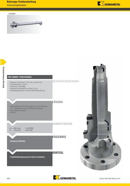 Werkzeuge für die Bohrungs-Feinbearbeitung - Kennametal
