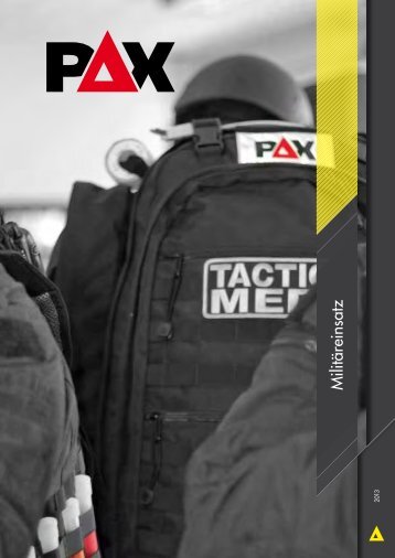 Militäreinsatz - PAX-Bags