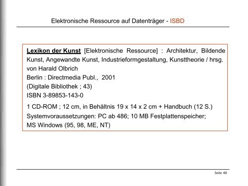 Elektronische Ressource - Die Bayerische Staatsbibliothek