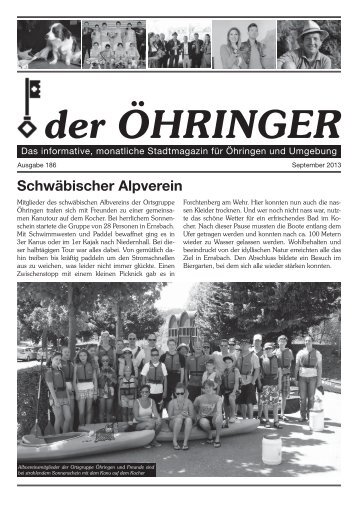 September 2013 der Öhringer Ausgabe 186