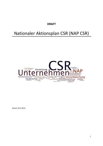 Nationalen CSR-Plan