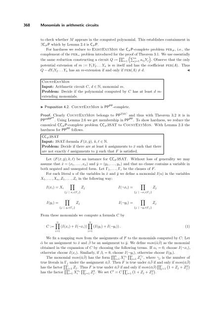 Complete problems in the counting hierarchy - DROPS - Schloss ...