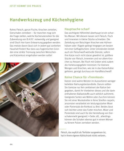 BARF FÜR KATZEN - Gräfe und Unzer