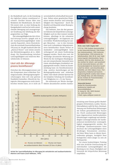 Aging Sciences and Humanities - Interdisziplinäre Fakultät ...