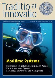 Maritime Systeme - Interdisziplinäre Fakultät - Universität Rostock