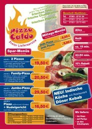 Pizza Caldo Crailsheim