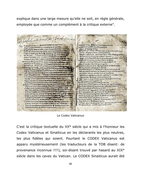 La Bible des Réformateurs et les instruments d'amputation.