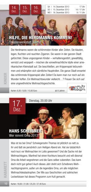 Download Programmheft bis März 2014 - Empore Buchholz