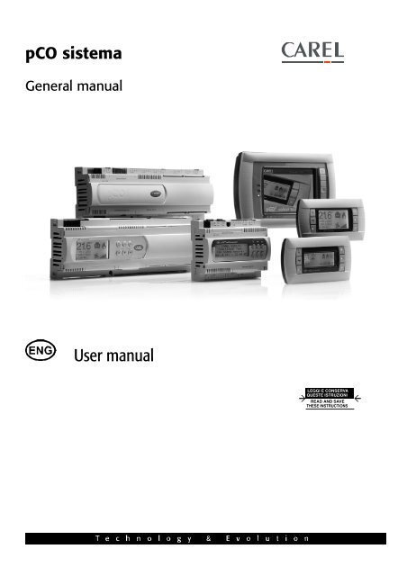 User manual - carel