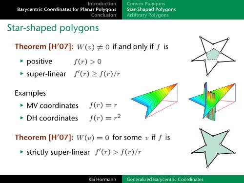 Generalized Barycentric Coordinates