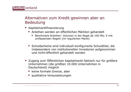 Neues aus der Finanzbranche von Christian Schulze