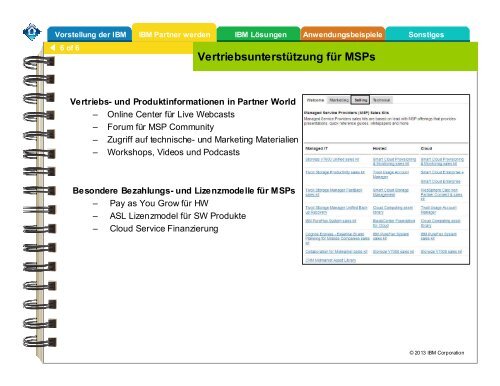 Handbuch für Managed Service Provider - IBM