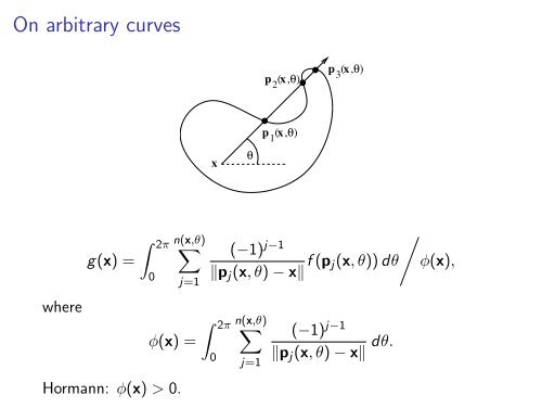 Barycentric coordinates and transfinite interpolation