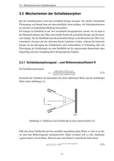 Theoretische und praktische Untersuchungen zur Akustik von ...