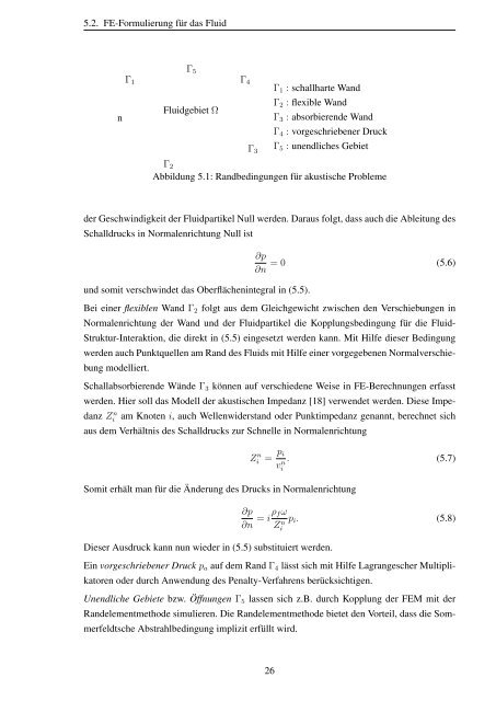 Theoretische und praktische Untersuchungen zur Akustik von ...