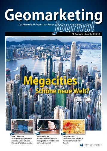 Geomarketing-Journal - infas GEOdaten