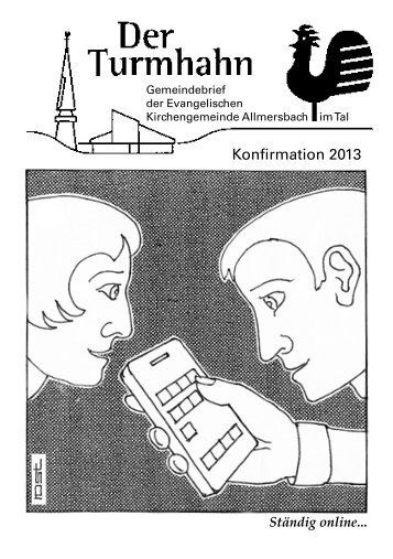 Konfirmation 2013 - Evangelische Kirchengemeinde Allmersbach im ...