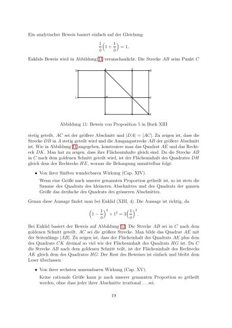 Der goldene Schnitt - Institut für Numerische und Angewandte ...