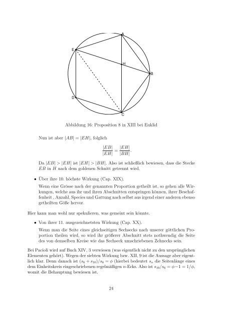 Der goldene Schnitt - Institut für Numerische und Angewandte ...