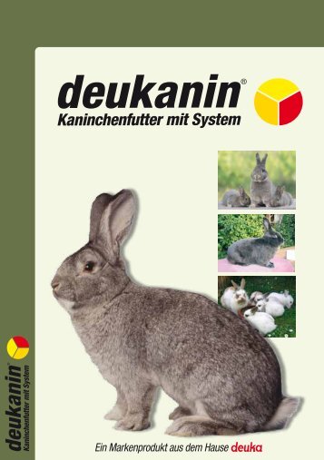 deukanin Broschüre - Deutsche Tiernahrung Cremer GmbH & Co. KG