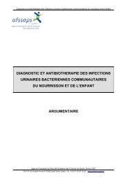 diagnostic et antibiotherapie des infections urinaires ... - Infectiologie