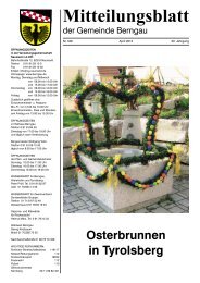 April - Gemeinde Berngau