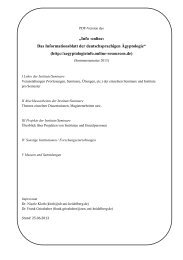 SS 2013 - Info - online: Das Informationsblatt der deutschsprachigen ...