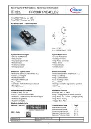 Datenblatt / Datasheet FF650R17IE4D_B2 - Infineon